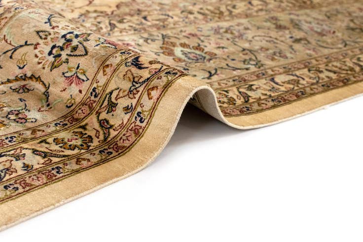 Detail image of 8' x 11' 3 Ghom Silk Rug