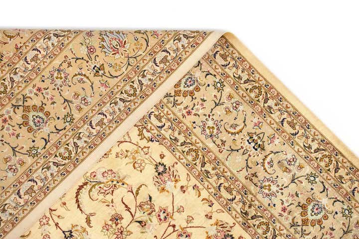 8' x 11' 3 Ghom Silk Rug