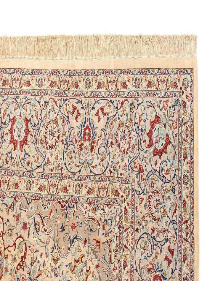 Detail image of 9' 9 x 13' 2 Ghom Silk Rug