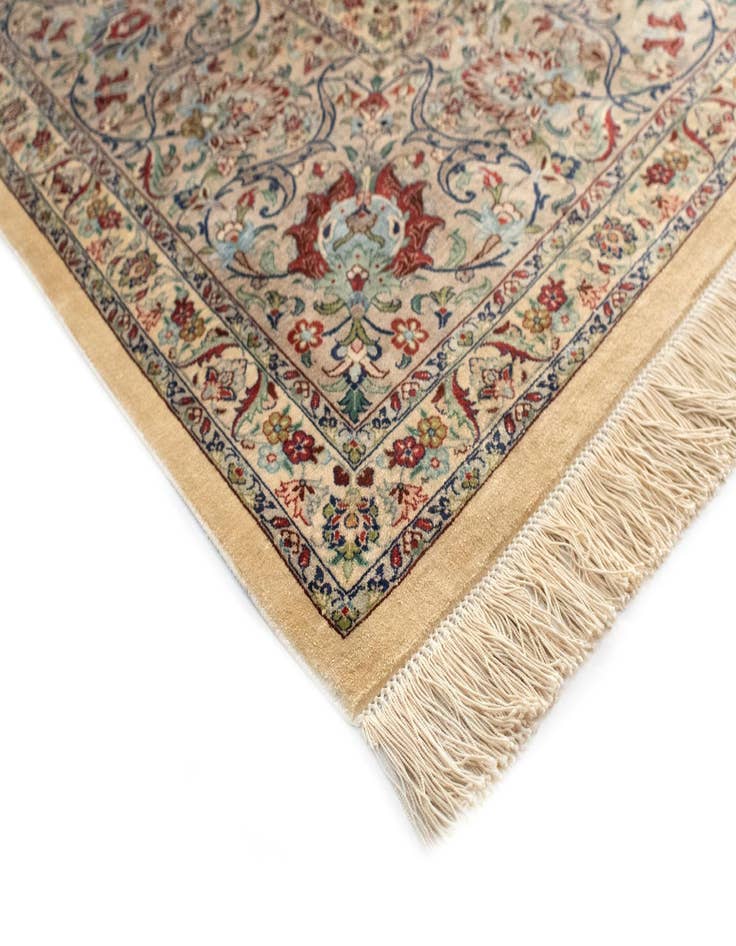 Detail image of 9' 9 x 13' 2 Ghom Silk Rug