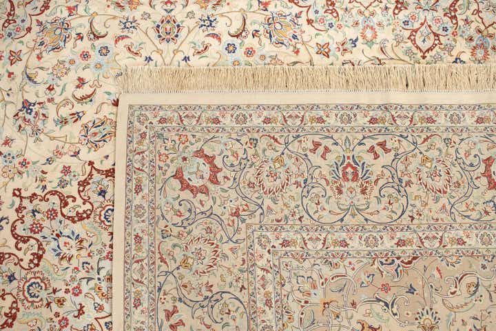 9' 9 x 13' 2 Ghom Silk Rug