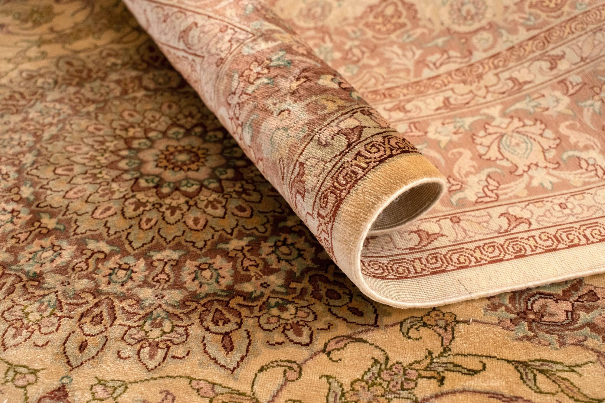3' 3 x 5' Ghom Silk Rug
