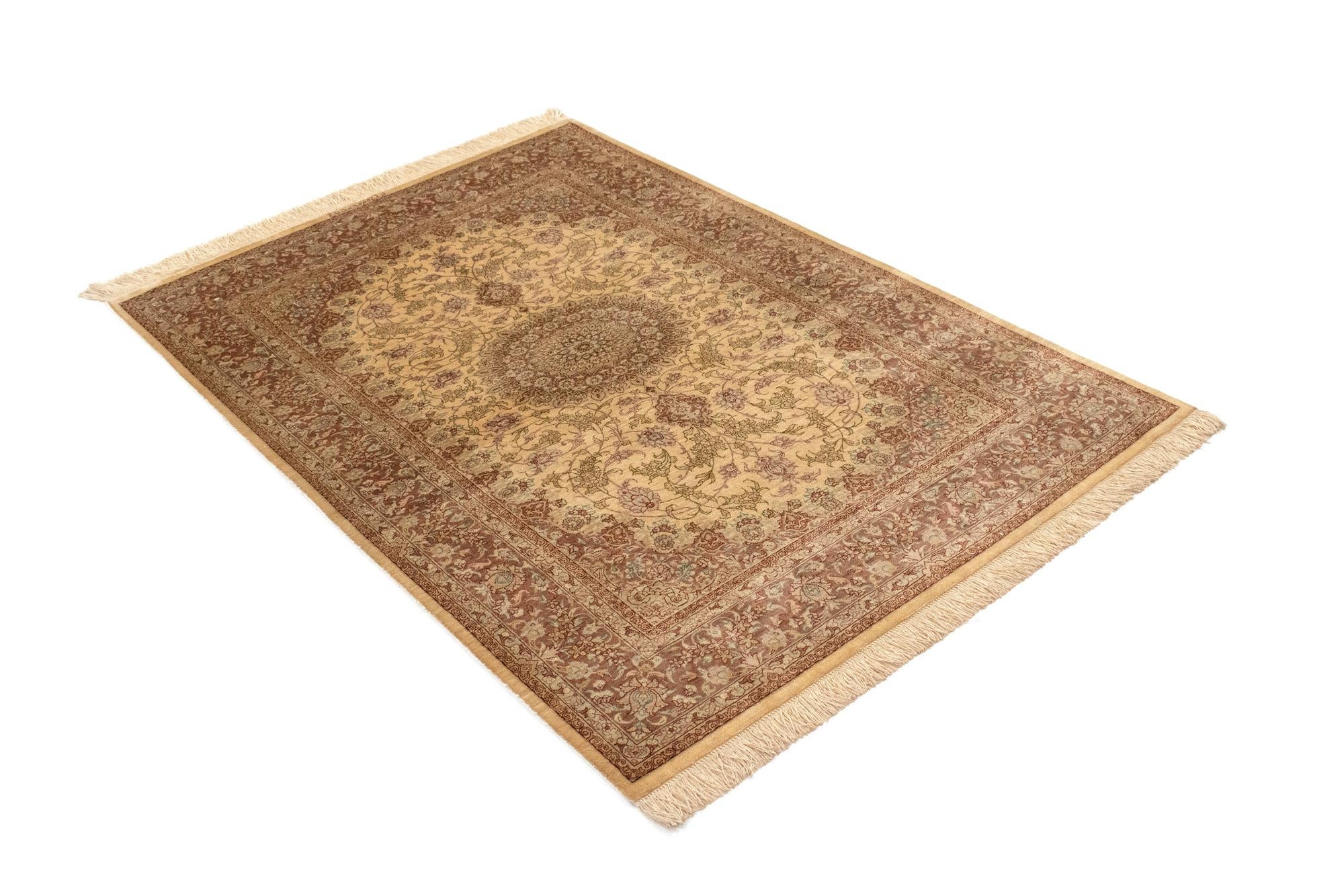 3' 3 x 5' Ghom Silk Rug