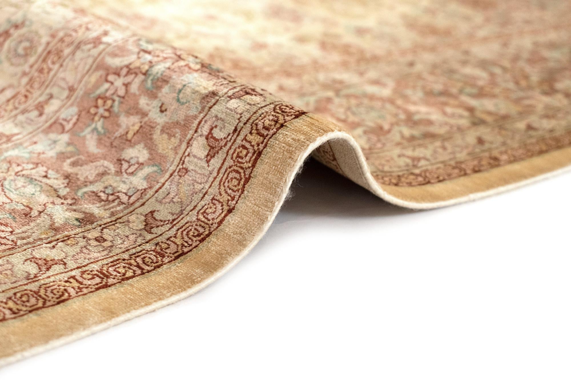 3' 3 x 5' Ghom Silk Rug