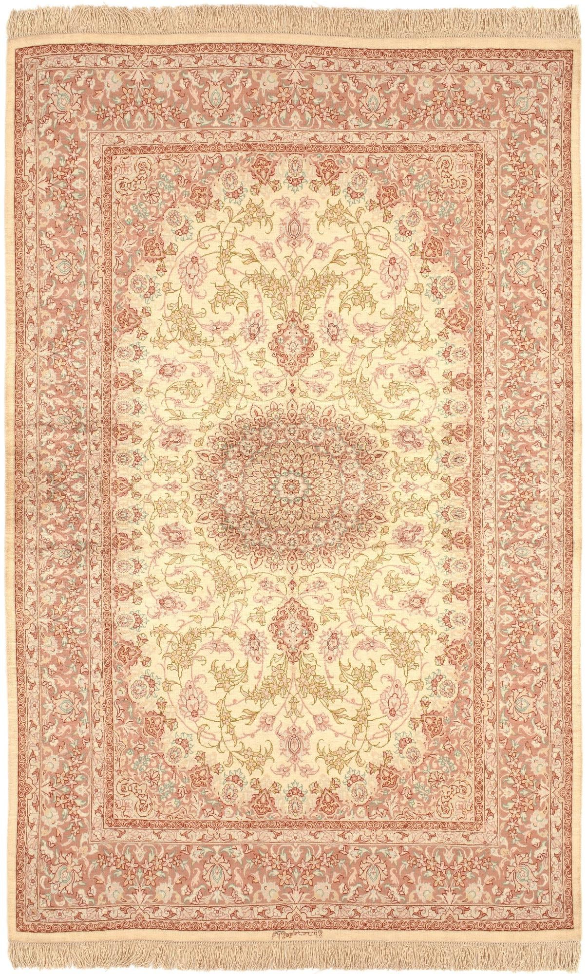 3' 3 x 5' Ghom Silk Rug