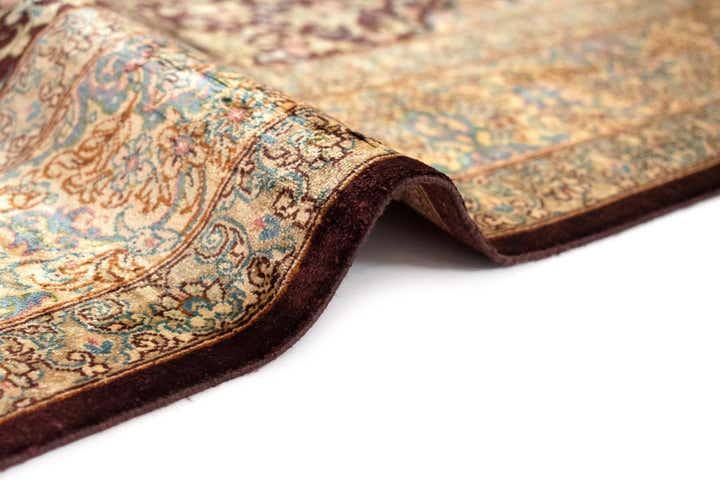 100cm x 150cm Ghom Silk Teppich