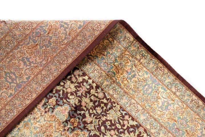 100cm x 150cm Ghom Silk Teppich
