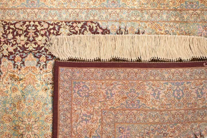 100cm x 150cm Ghom Silk Teppich