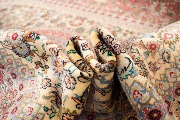 3' 3 x 4' 9 Ghom Silk Rug