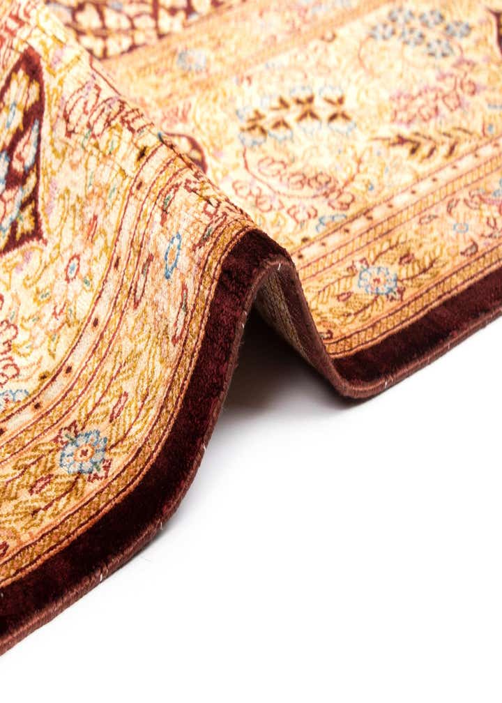 5' 3 x 7' 8 Ghom Silk Rug