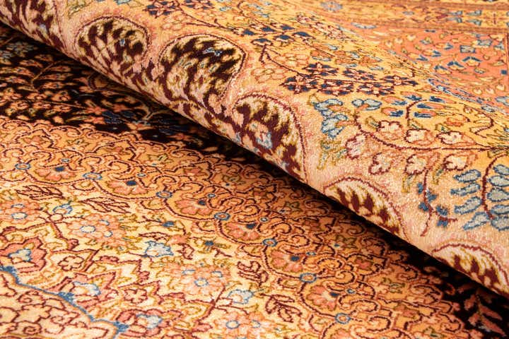 5' 3 x 7' 8 Ghom Silk Rug