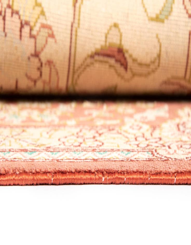 Detail image of 5' 3 x 7' 11 Ghom Silk Rug