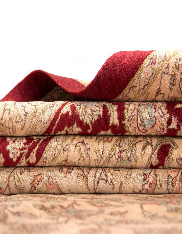 Detail image of 9' 9 x 13' 3 Ghom Silk Rug