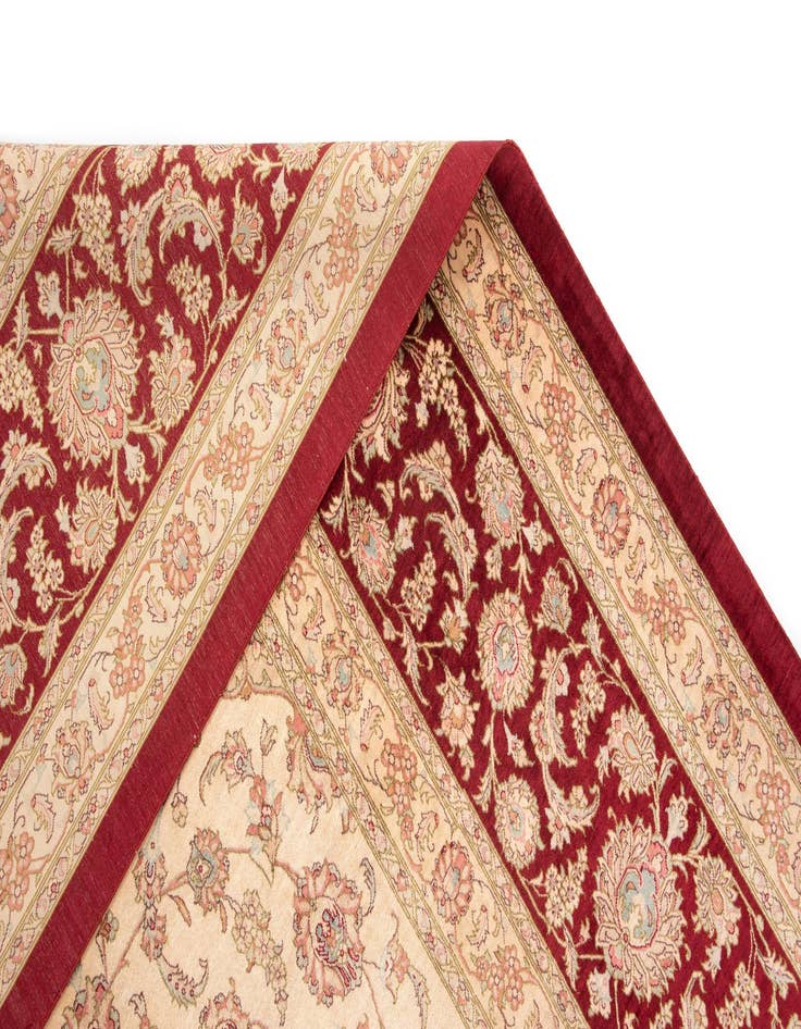 Detail image of 9' 9 x 13' 3 Ghom Silk Rug