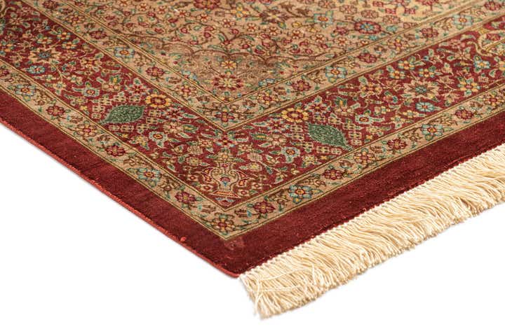 2' 7 x 3' 11 Ghom Silk Rug