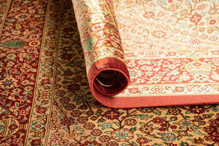 2' 7 x 3' 11 Ghom Silk Rug