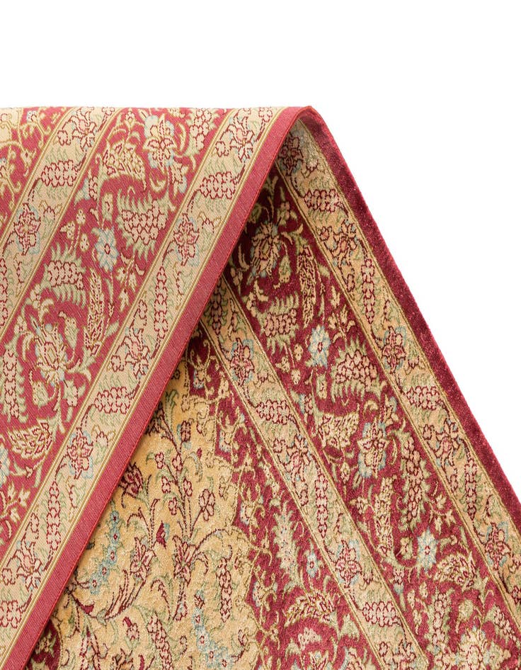 Detail image of 2' 7 x 3' 11 Ghom Silk Rug