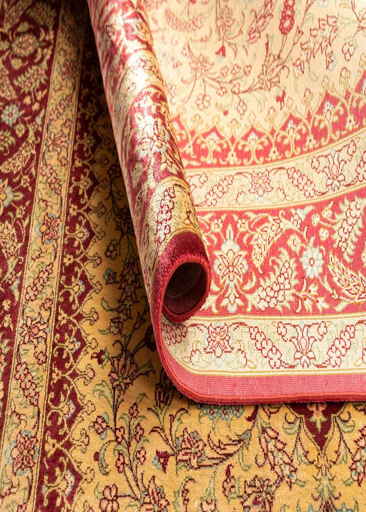 2' 7 x 3' 11 Ghom Silk Rug