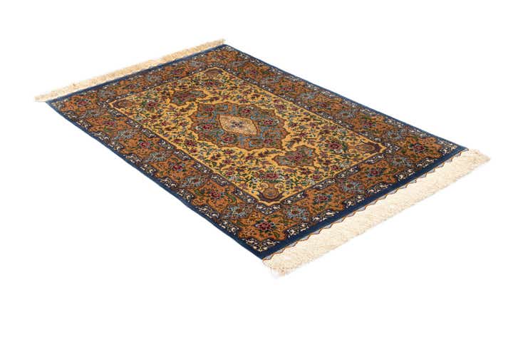 100cm x 155cm Ghom Silk Teppich