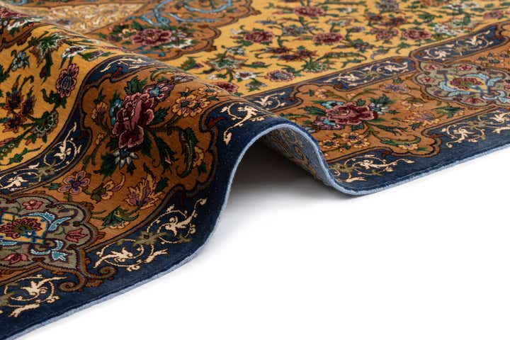 100cm x 155cm Ghom Silk Teppich