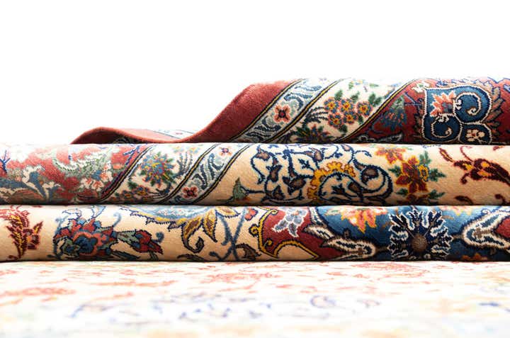 130cm x 200cm Ghom Silk Rug