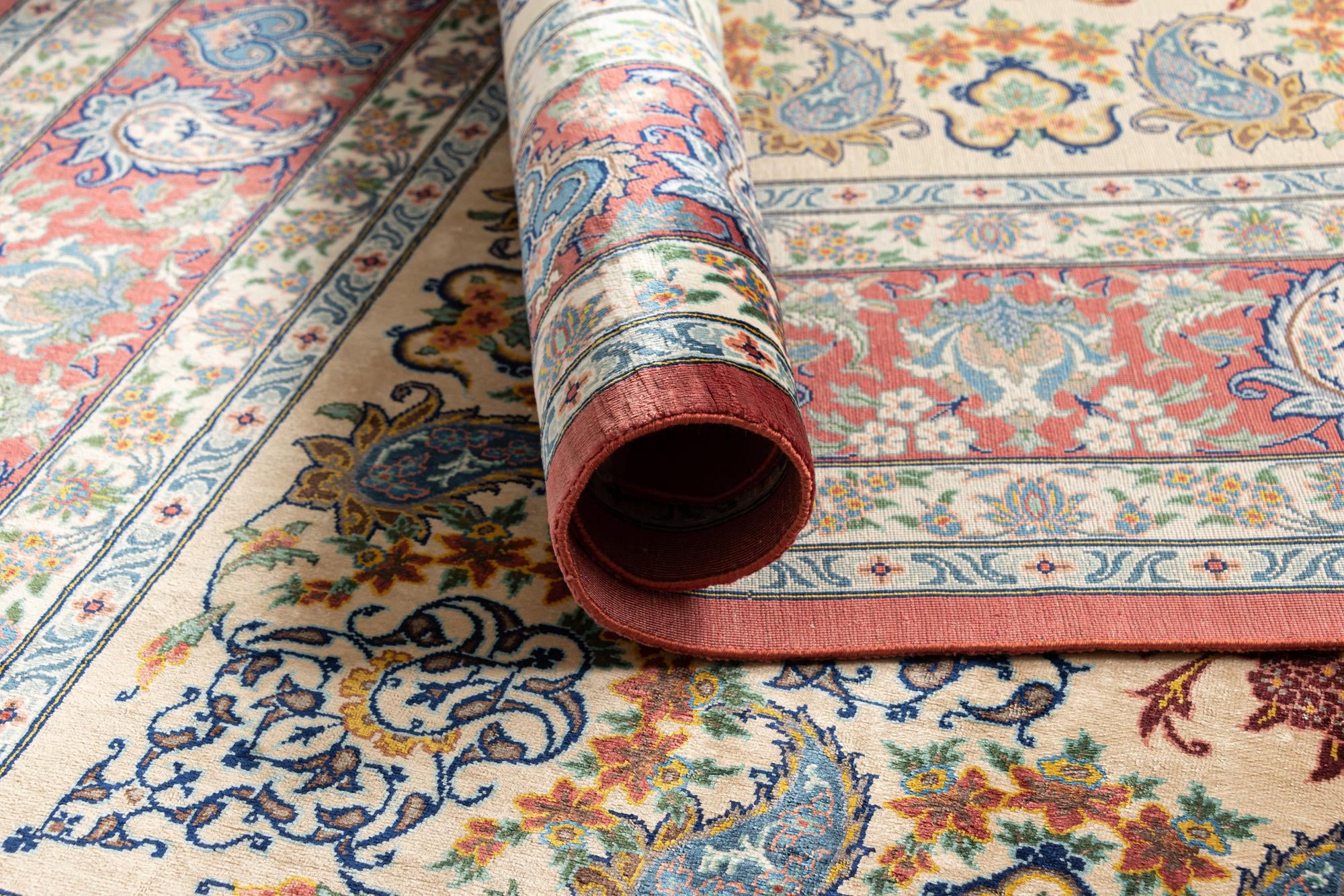 130cm x 200cm Ghom Silk Alfombra