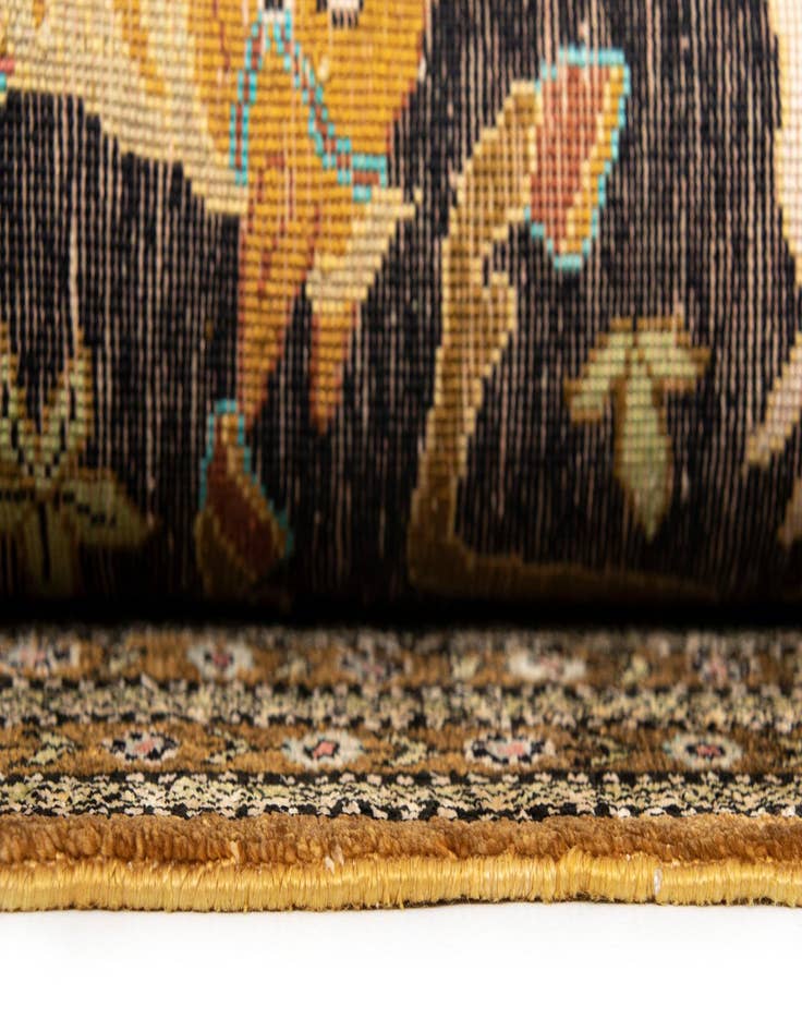 Detail image of 2' 11 x 4' 3 Ghom Silk Rug