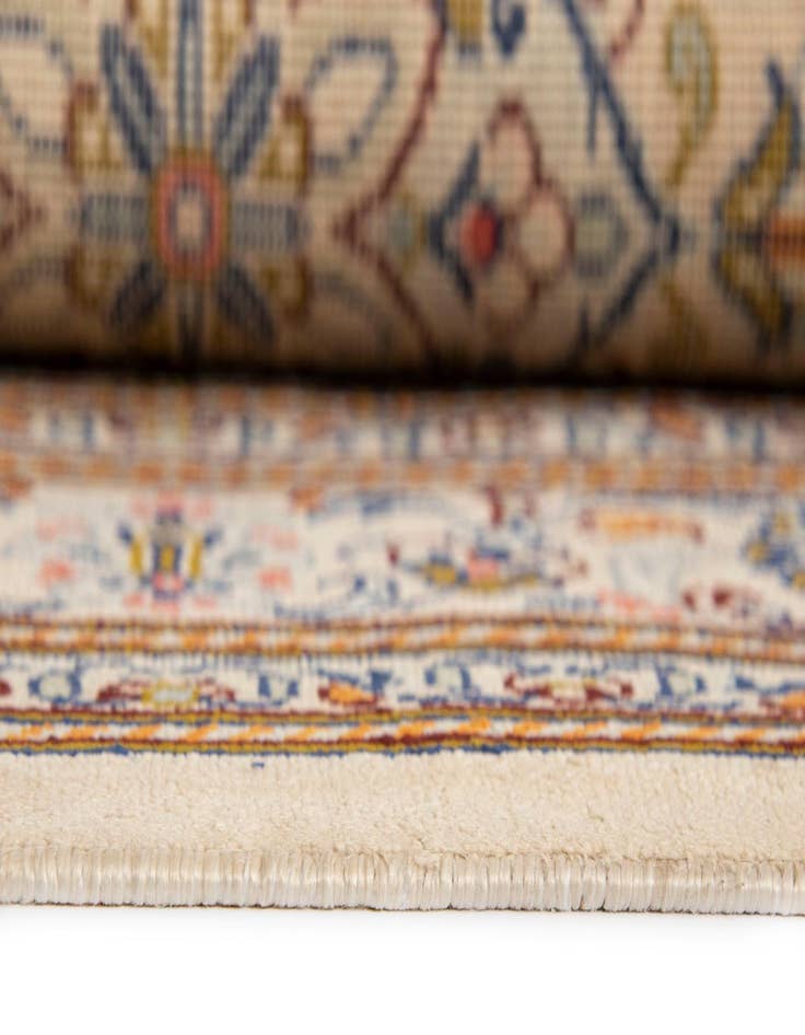 Detail image of 2' 7 x 3' 10 Ghom Silk Rug