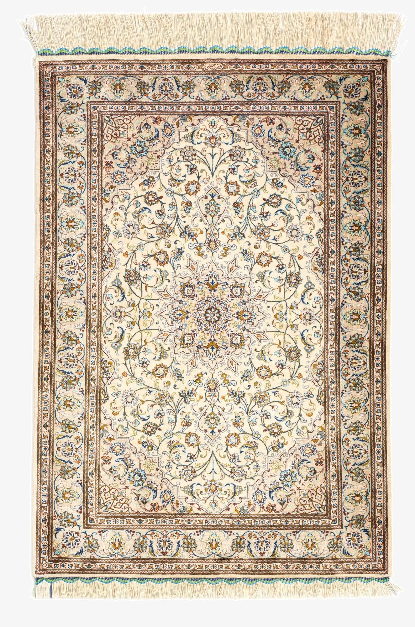 2' 8 x 3' 11 Ghom Silk Rug