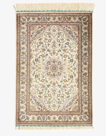 2' 8 x 3' 11 Ghom Silk Rug