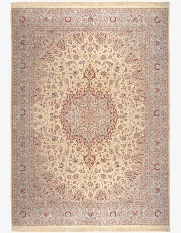9' 9 x 13' 2 Ghom Silk Rug