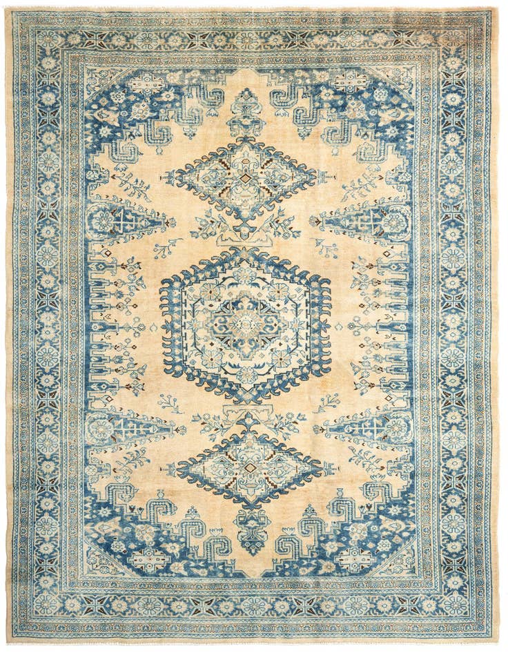 Detail image of 7' 2 x 11' 1 Hamedan Wool Rug