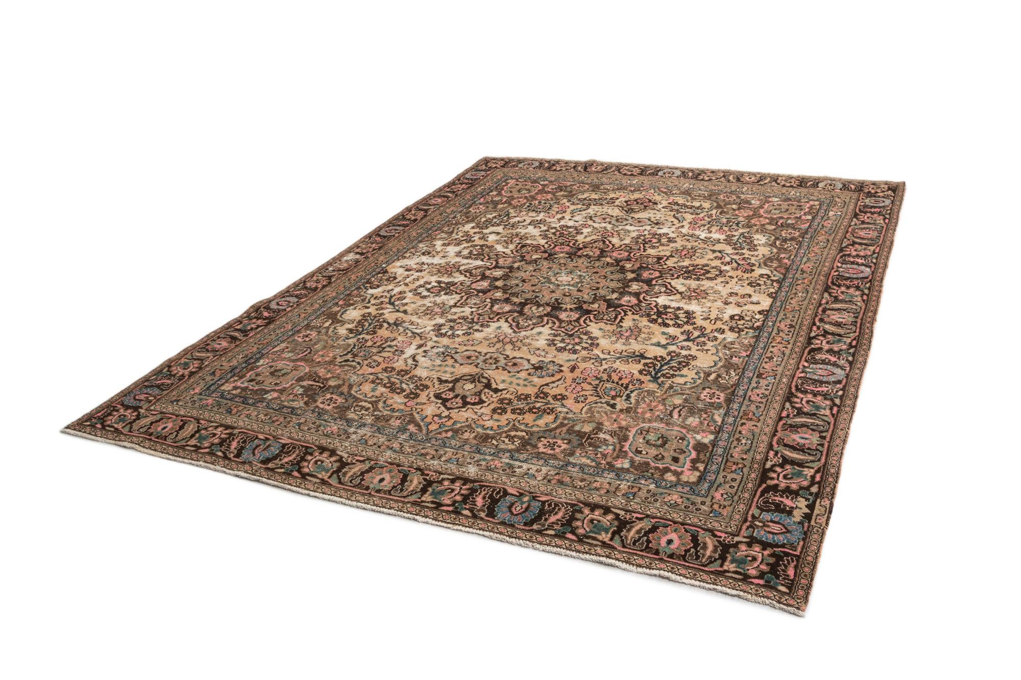 9' x 11' 6 Hamedan Wool Rug