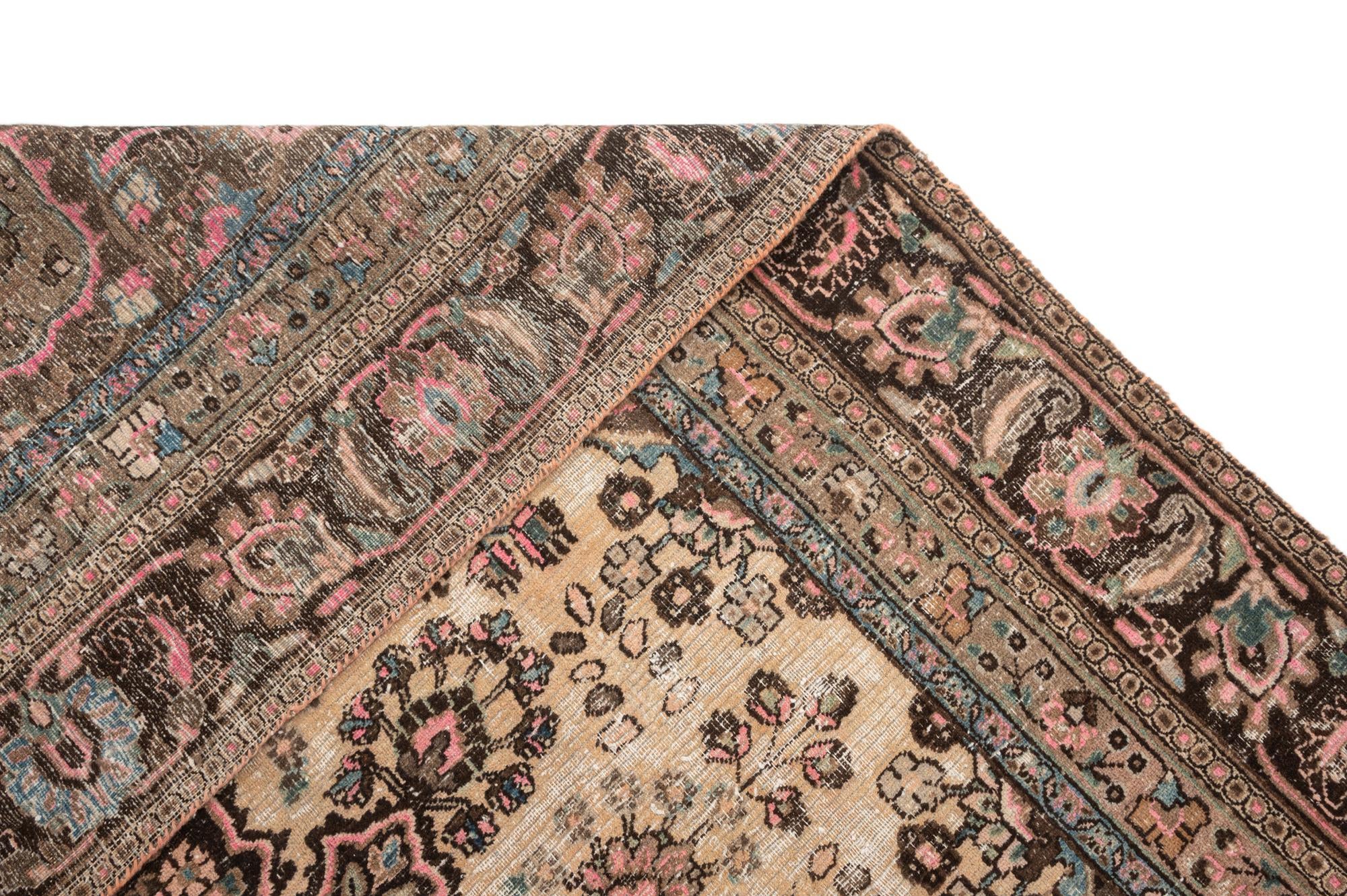 9' x 11' 6 Hamedan Wool Rug