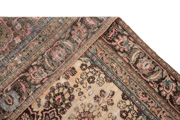 Detail image of 9' x 11' 6 Hamedan Wool Rug