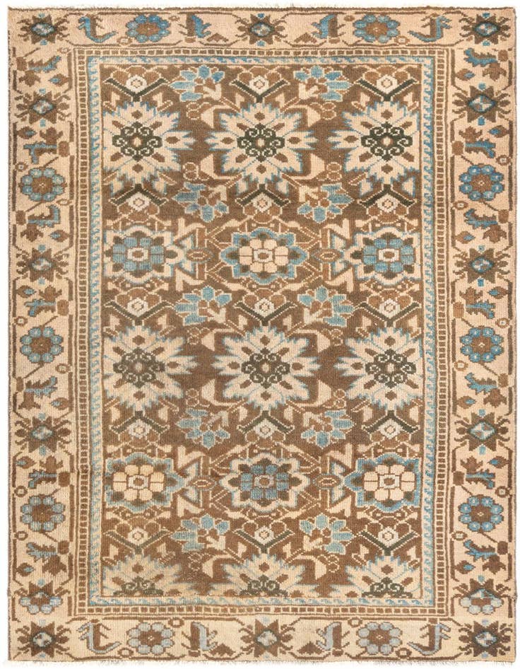 Detail image of 3' 4 x 3' 10 Hamedan Rug
