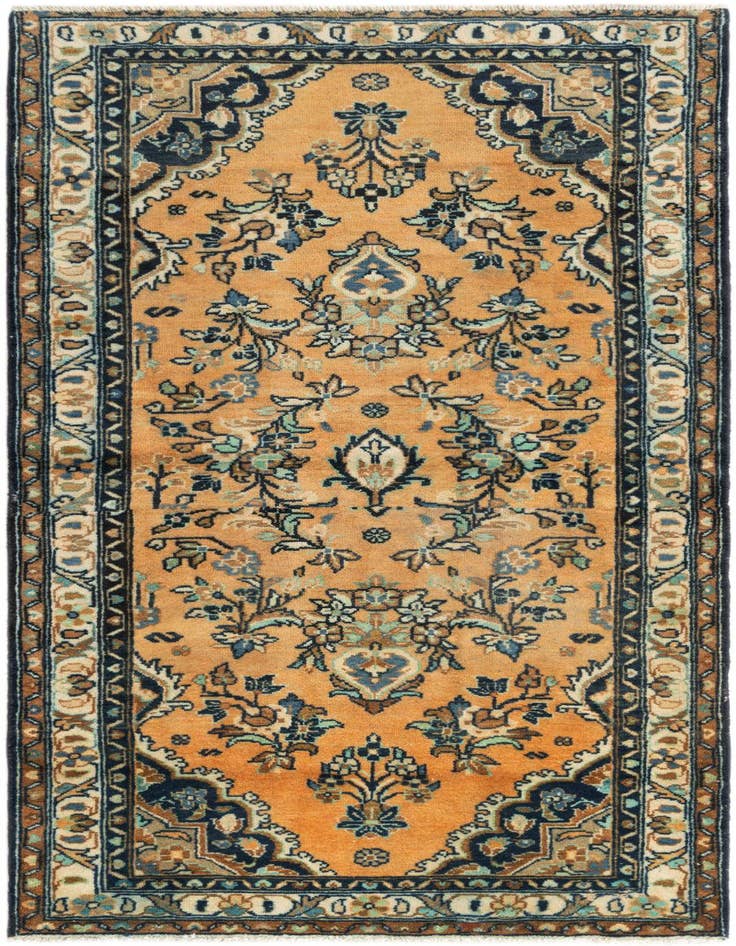 Detail image of 3' 6 x 7' 8 Hamedan Rug