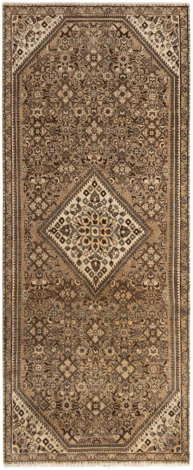 Detail image of 3' 8 x 9' 4 Hamedan Rug