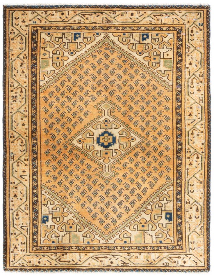 Detail image of 3' 3 x 5' 2 Hamedan Rug