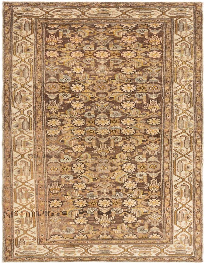 Detail image of 3' 4 x 8' 6 Hamedan Rug