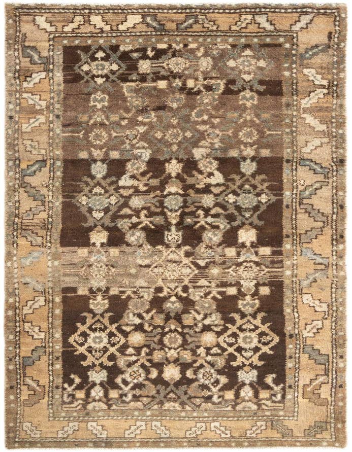 Detail image of 3' 4 x 7' 2 Hamedan Rug