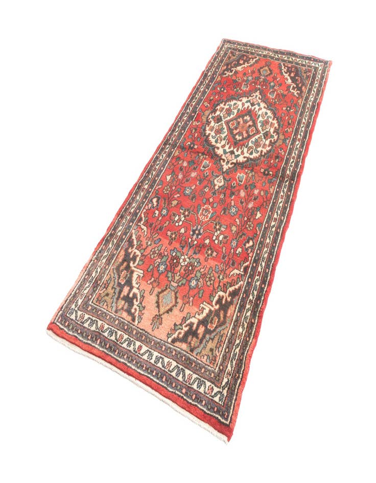 Detail image of 3' 4 x 8' 2 Hamedan Rug