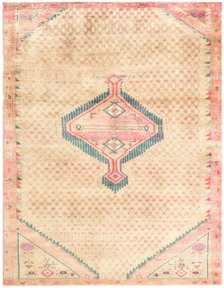 Detail image of 3' 7 x 7' 8 Hamedan Rug