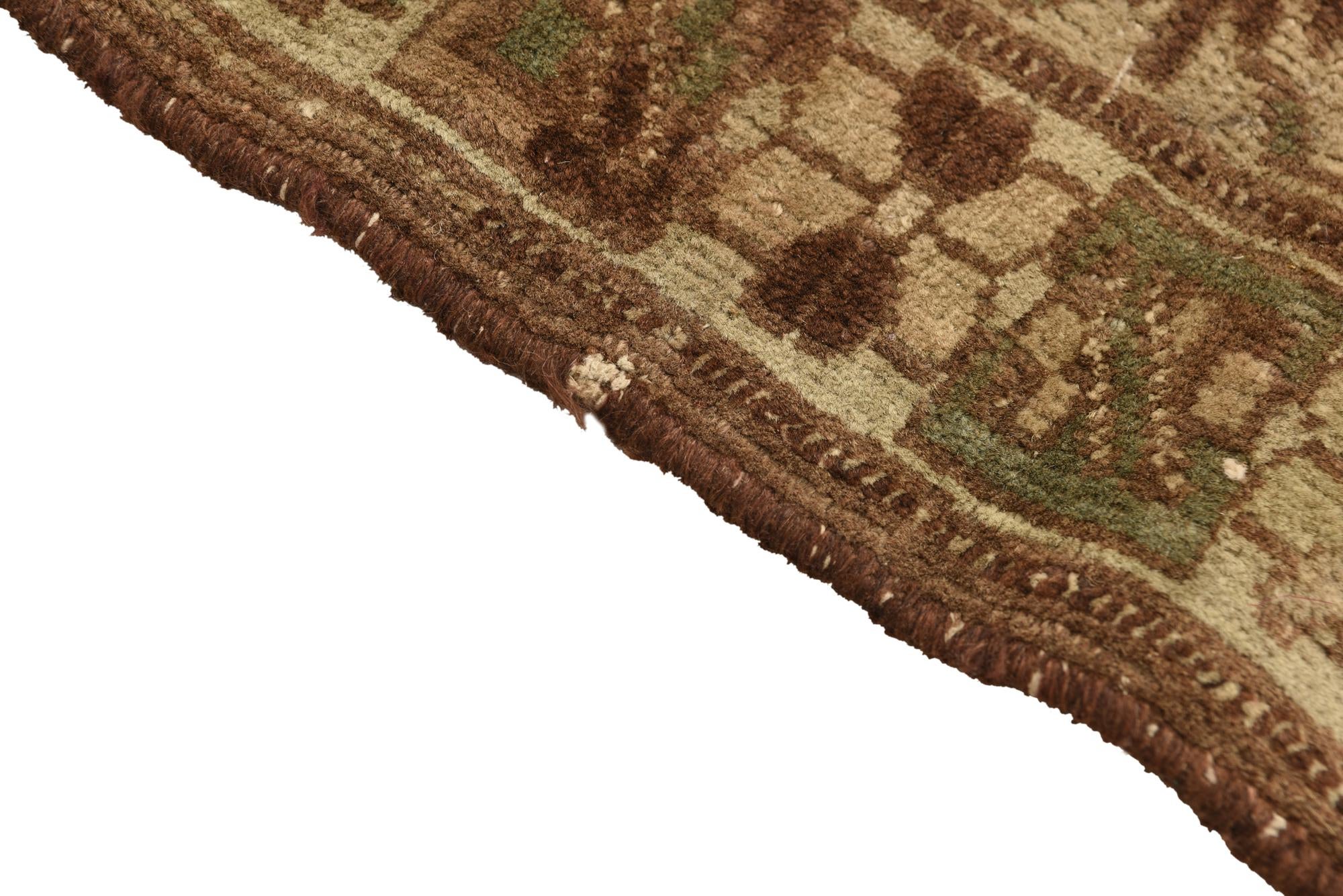 3' 7 x 5' 8 Hand Knotted Hamedan Persian Wool Rug