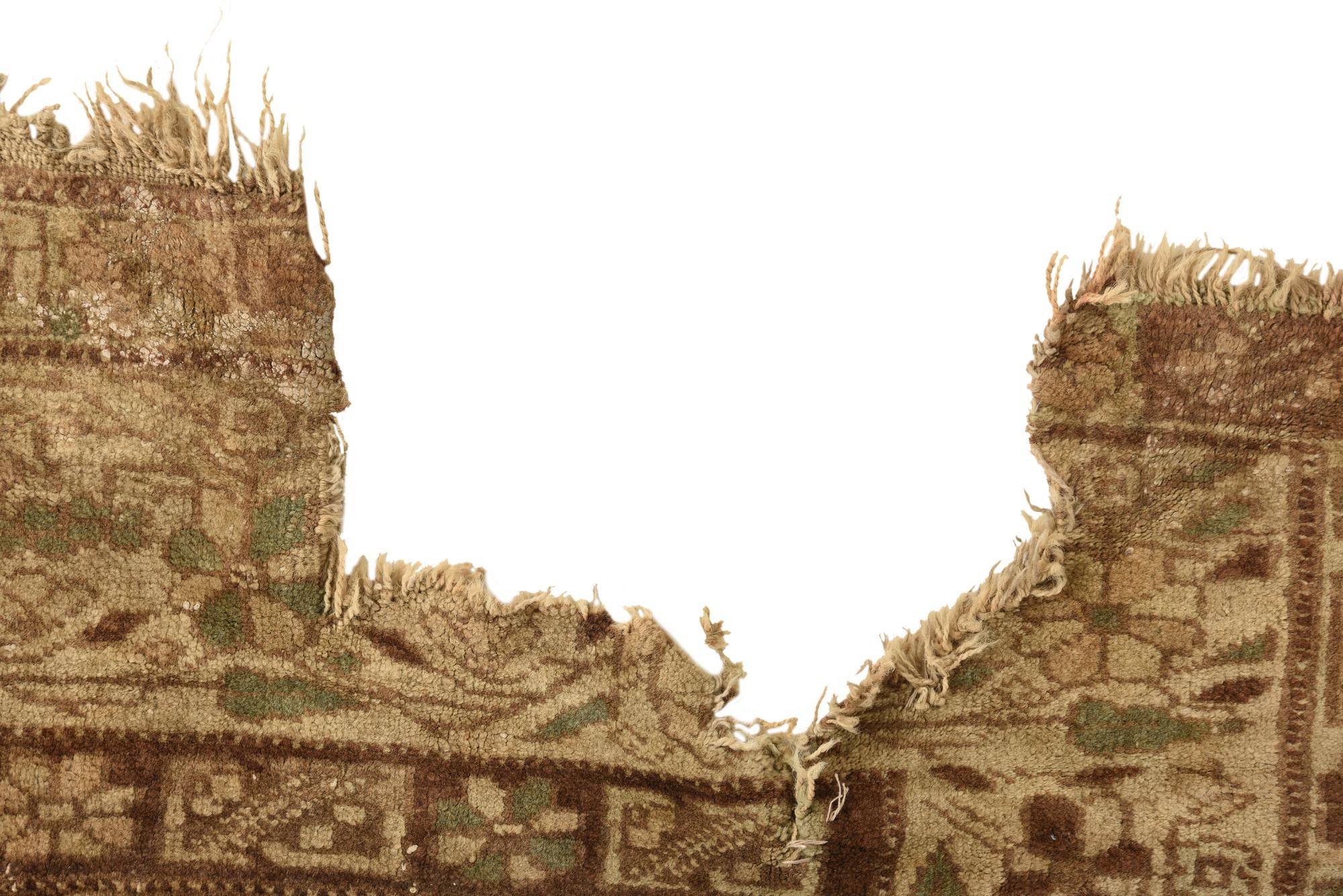 3' 7 x 5' 8 Hand Knotted Hamedan Persian Wool Rug