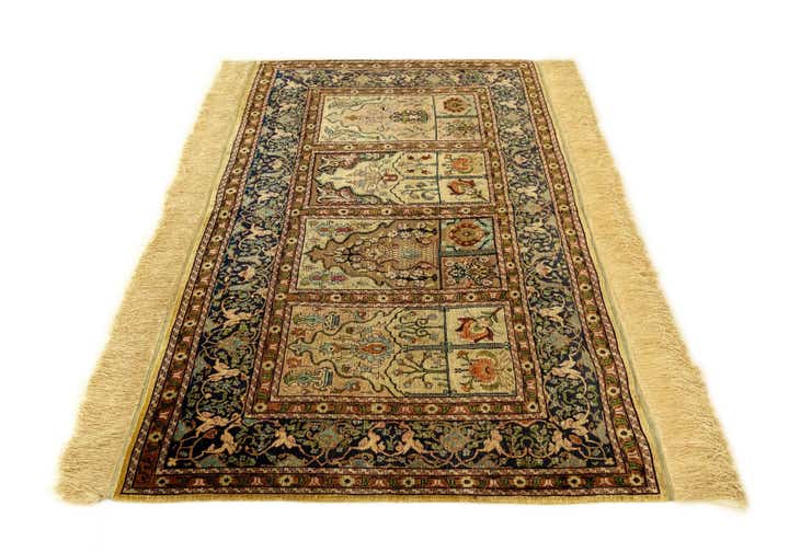 2' 8 x 4' 5 Hereke Silk Rug