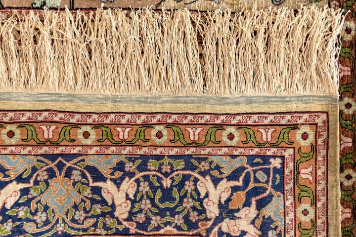 2' 8 x 4' 5 Hereke Silk Rug