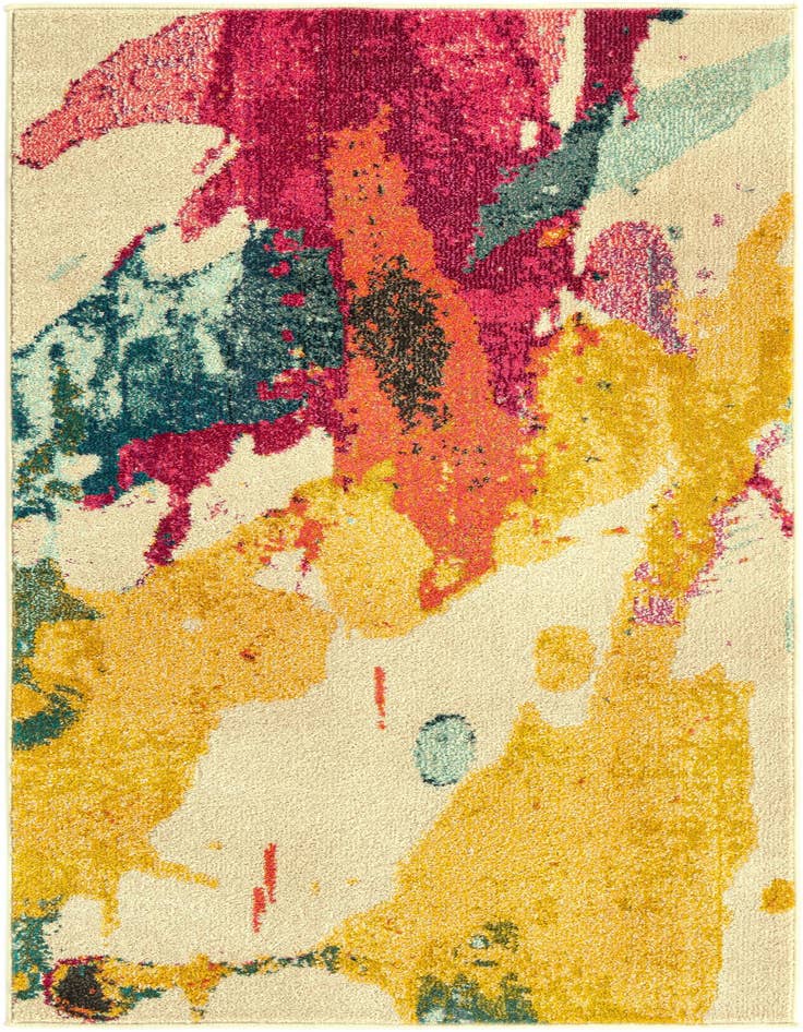 Detail image of 3' 3 x 5' 3 Washable Hyacinth Rug