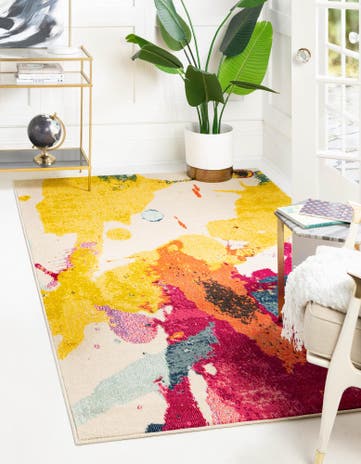5' x 8' Washable Hyacinth Rug