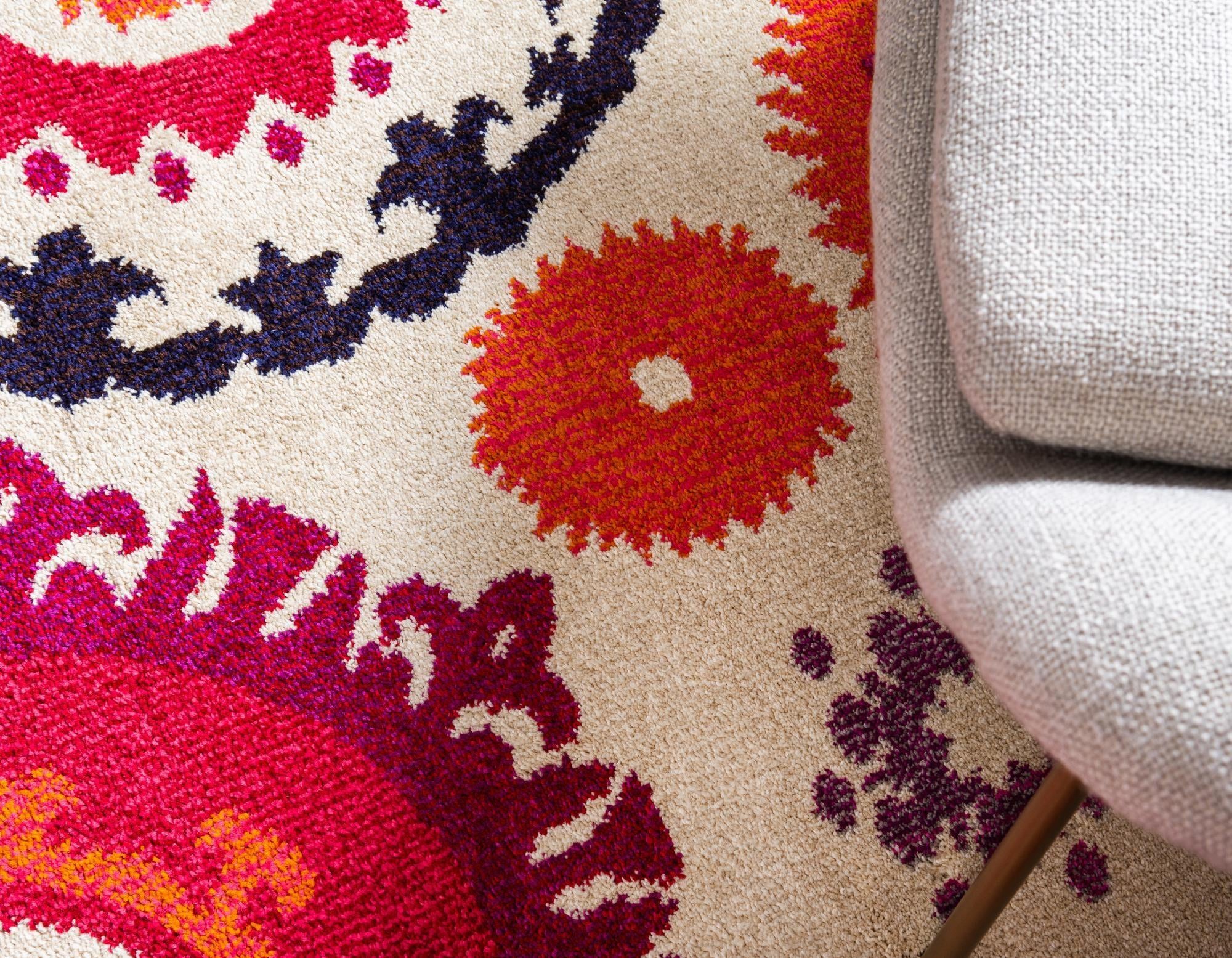 8' x 11' Washable Hyacinth Rug